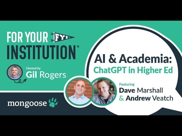 AI and Academia ChatGPT in Higher Education with Mongoose