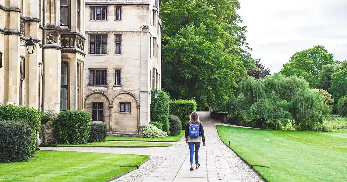 Student at campus