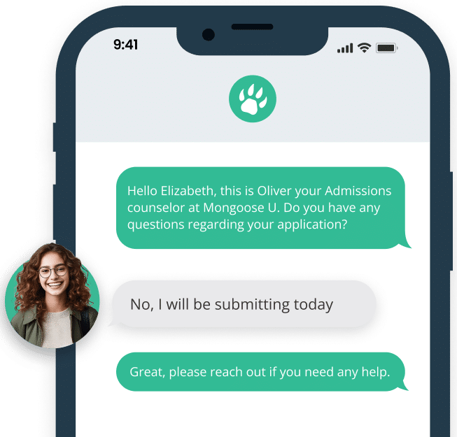 Mongoose AI Chatbot System on iPhone